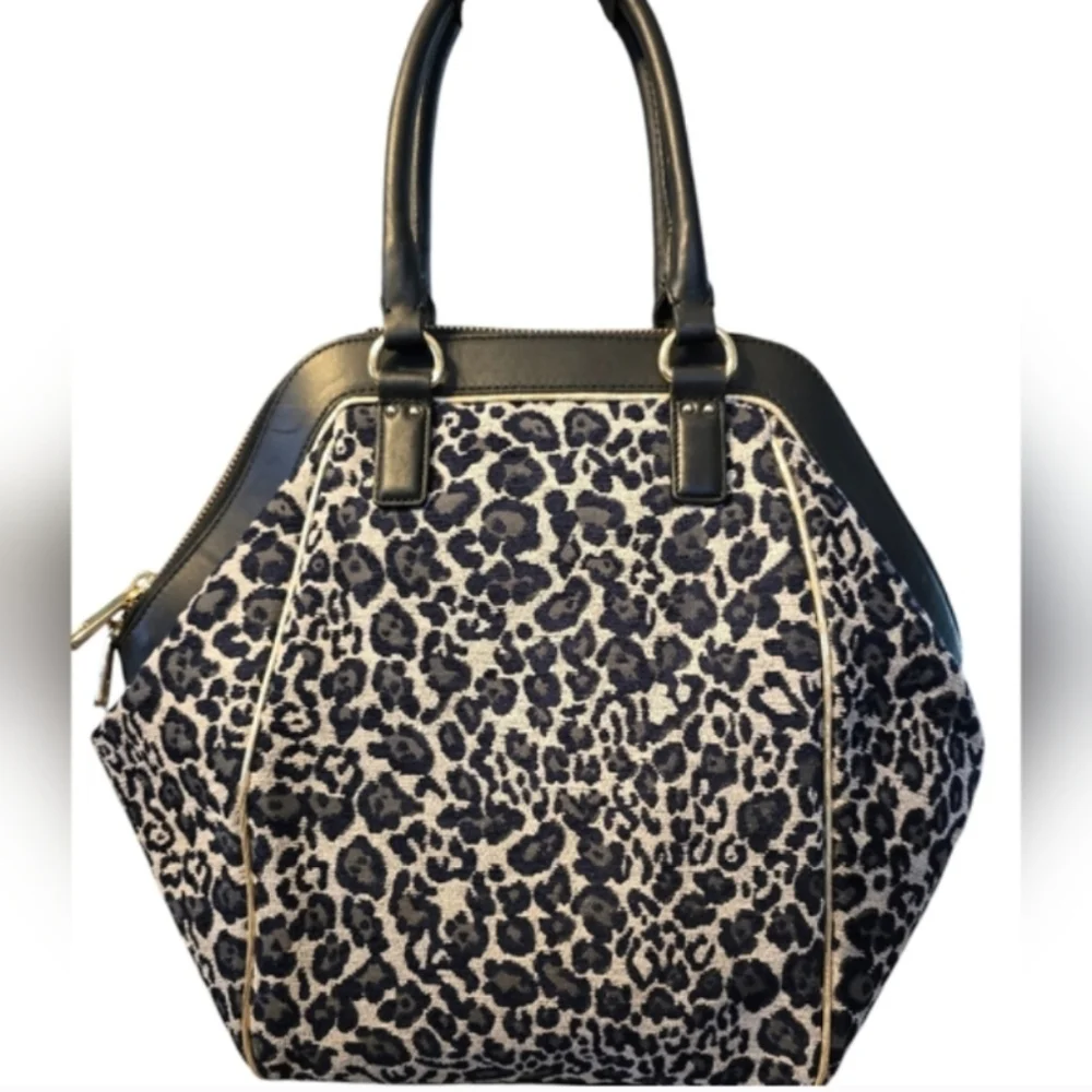Juicy Couture Leopard Print Jamie Tote Satchel Bag NEW